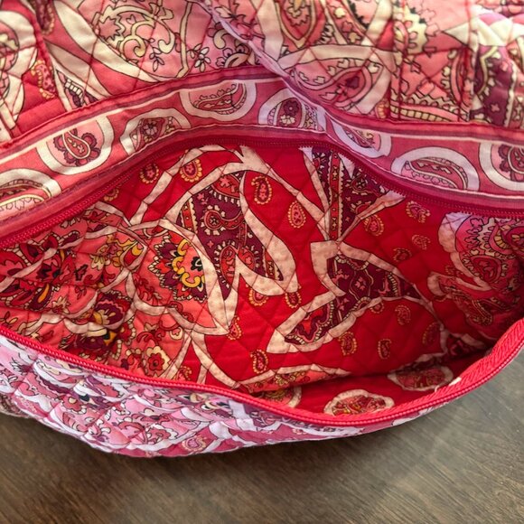 Vera Bradley Pink Floral Diaper Bag - Picture 6 of 7